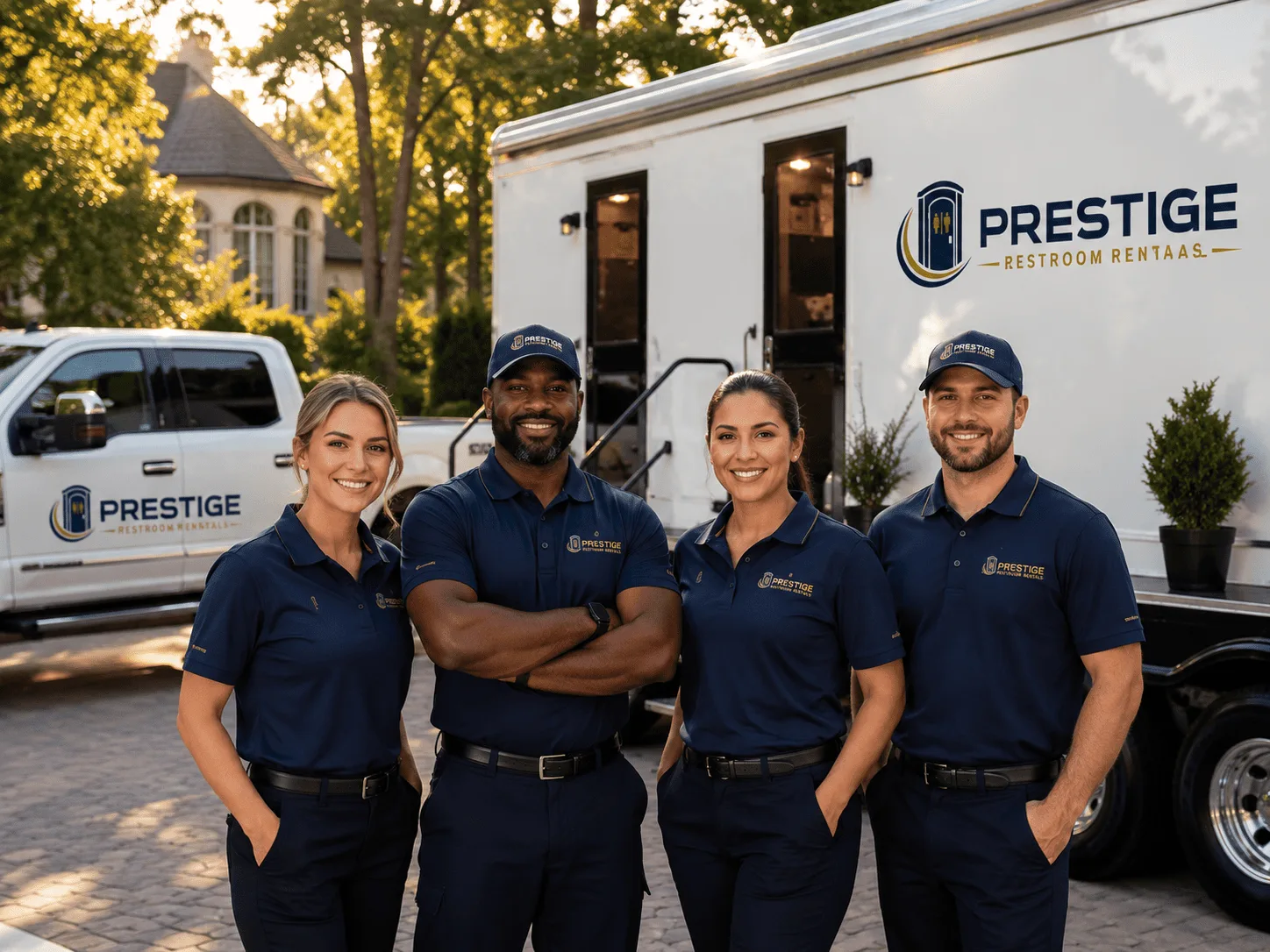 Trusted Luxury Portable Restrooms company in Benavides, TX